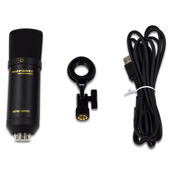 marantz PROFESSIONALからとっても使いやすいUSB対応コンデンサー