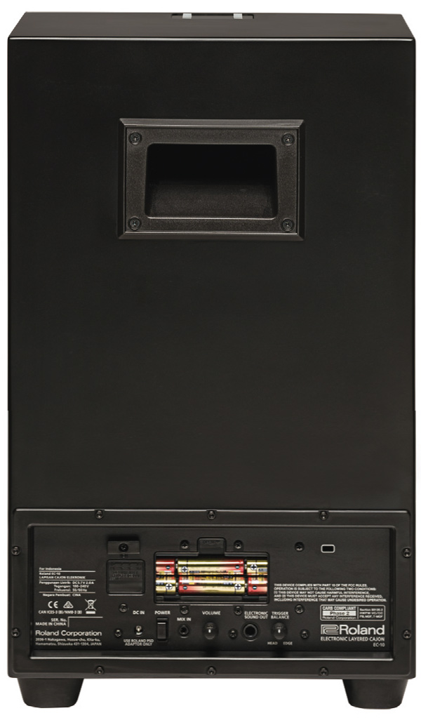 Rolandのエレクトリック・カホン、EC-10のご紹介です。