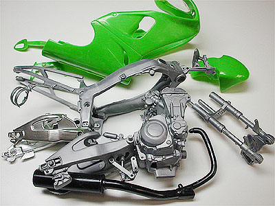 プロター1/9 Kawasaki ZX-7RR 製作記