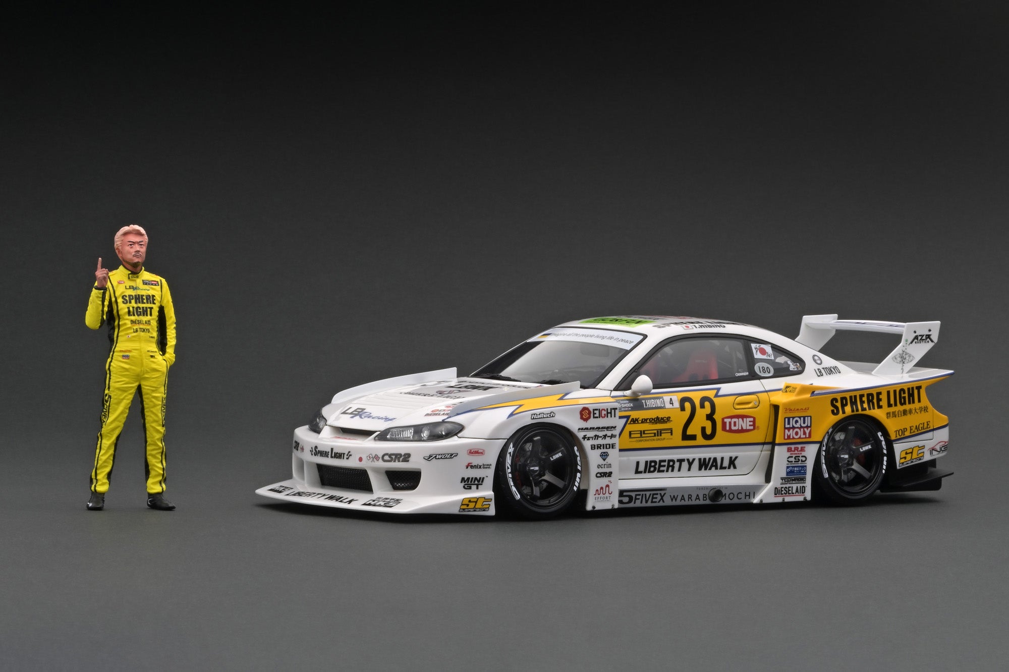 Ignition Model 1:18 Nissan Silvia (S15) LBWK Super Silhouette with
