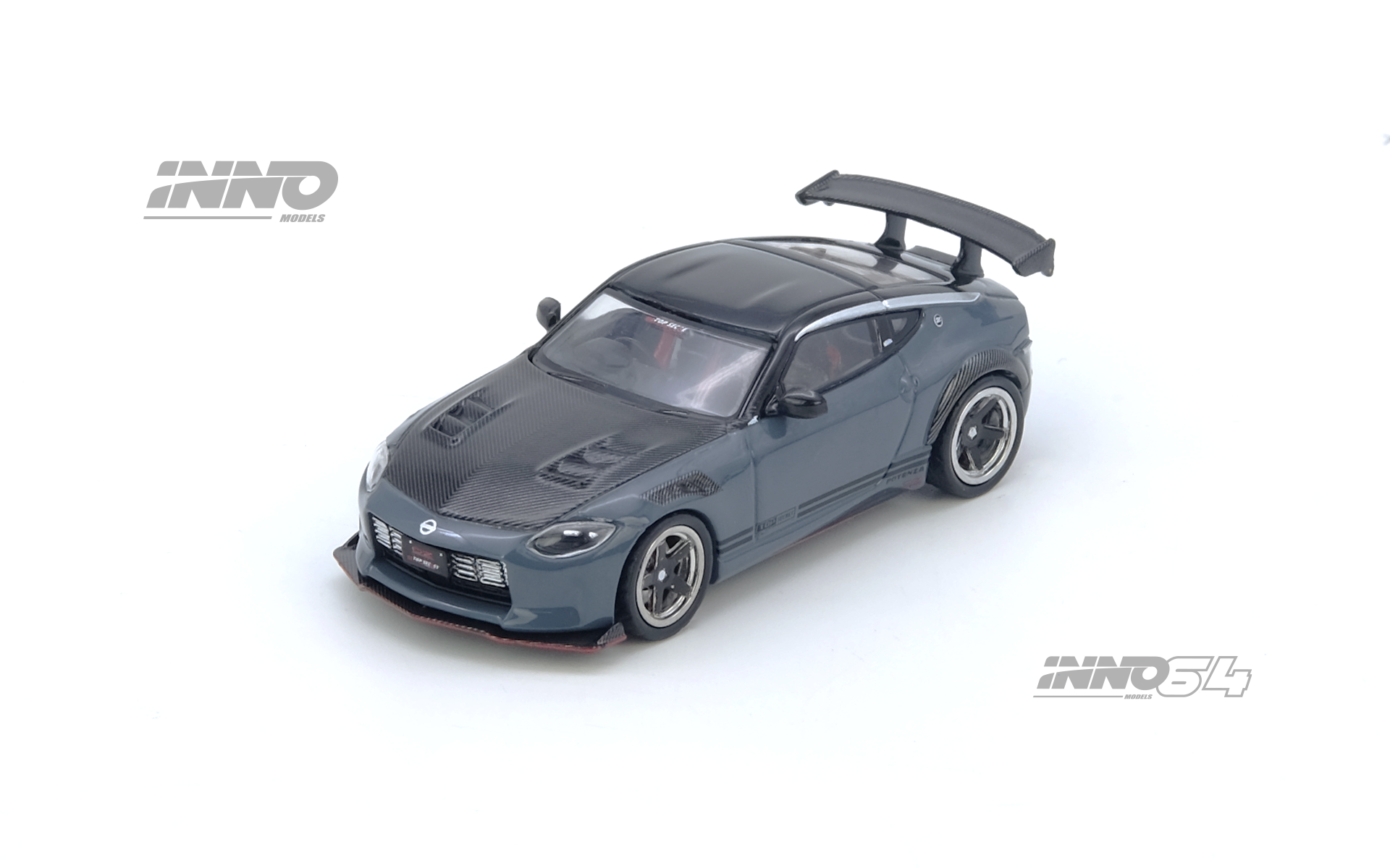 INNO64 1:64 Nissan FAIRLADY Z (RX34) TOP SECRET in Stealth Gray