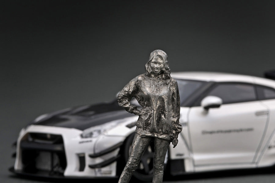 Ignition Model 1:43 Nissan GT-R (R35) LB-WORKS Type 2 in White