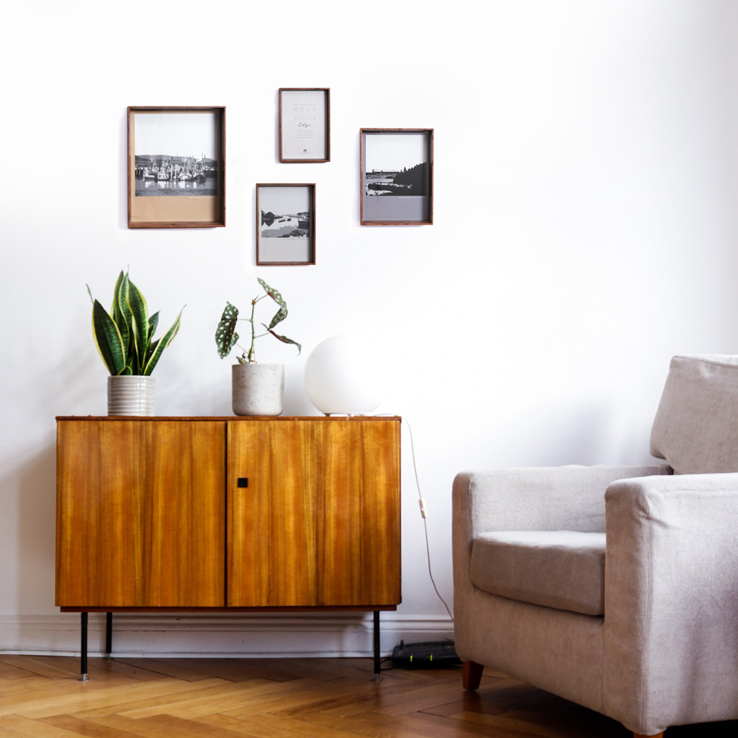 ノヴァスコティア フレームセット TEAK フォトフレーム(TEAK)：オフィス