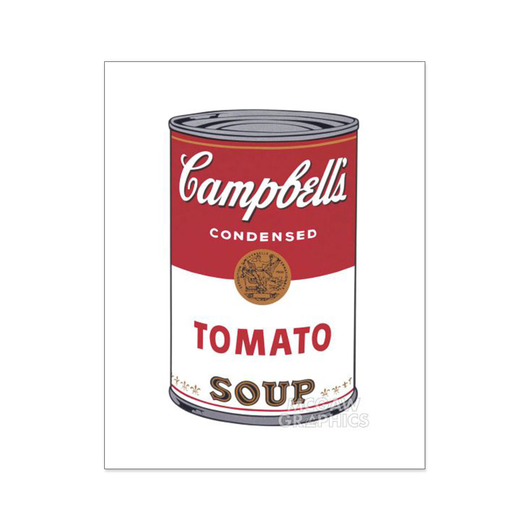 ウォーホル：Campbell's Soup Tomato ポスター(Tomato)：ポスター
