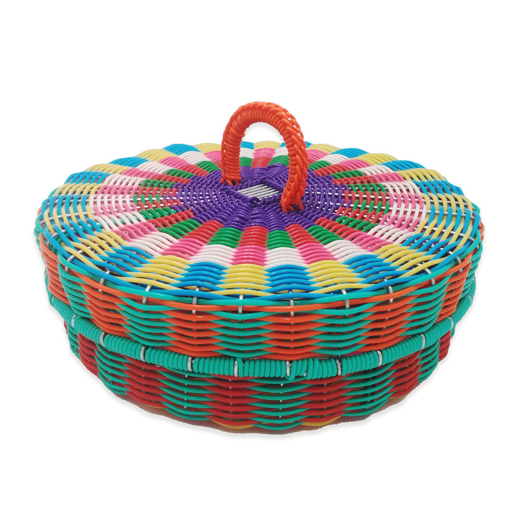 Mexican ラウンドバスケット ショート アソート(ショート)：ホーム