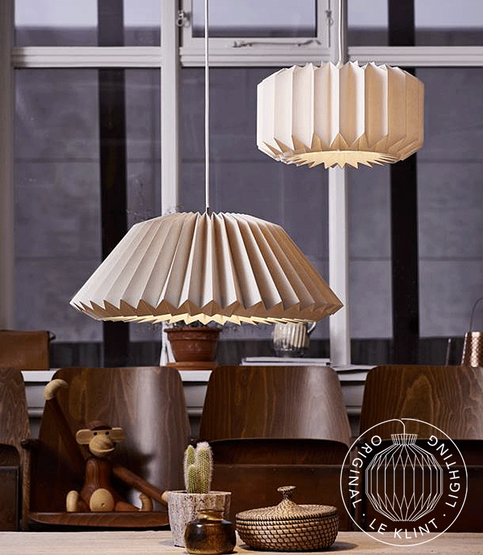 北欧デザイン照明器具レ・クリント（LE KLINT） プリーツ ペンダント