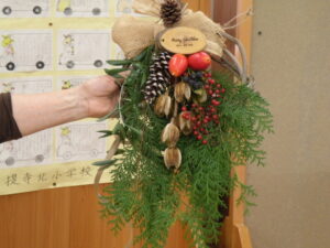 12月7日（土）クリスマスリース作りました | びわこ地球市民の森
