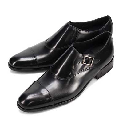 ランバンコレクション LANVIN COLLECTION モンクストラップ ビジネス