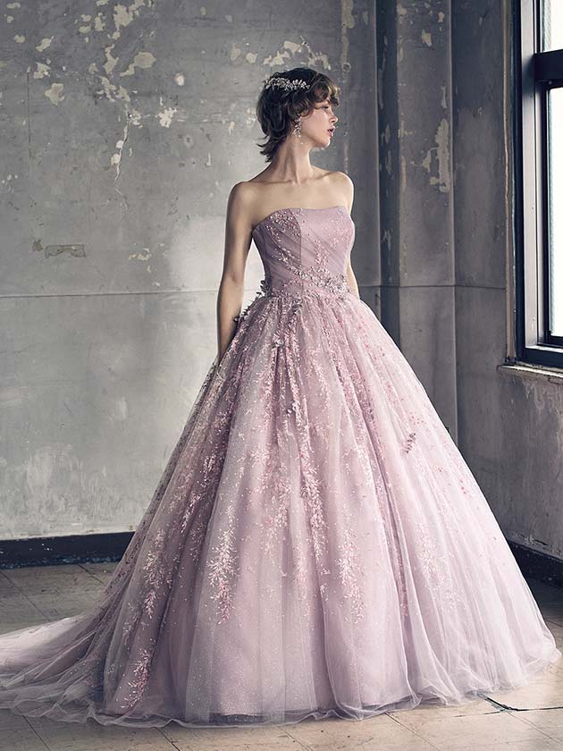 ANT0353 pink | ウエディングドレス『マリアローザ（MARIAROSA）』