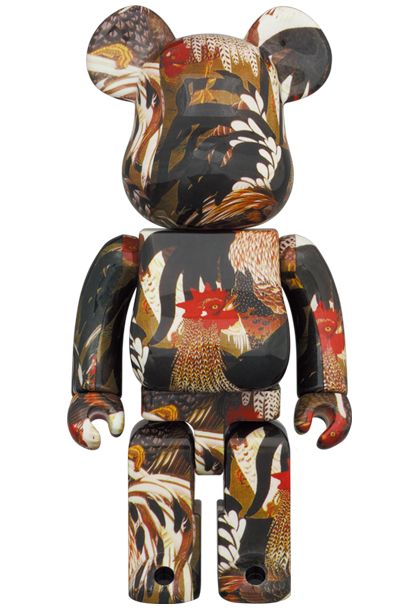 MEDICOM TOY - BE@RBRICK 伊藤若冲「群鶏図」100％ & 400％