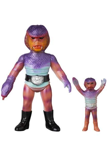 MEDICOM TOY - コブラ男(新色蓄光) + ミニソフビ