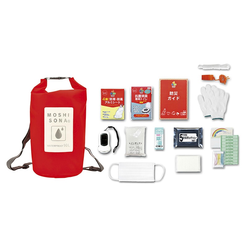 防水deリュック15点セットNo.64870 防災備蓄用 防災士監修 非常用防災