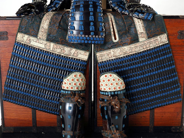 甲冑の小具足：佩楯／名古屋刀剣博物館・名古屋刀剣ワールド