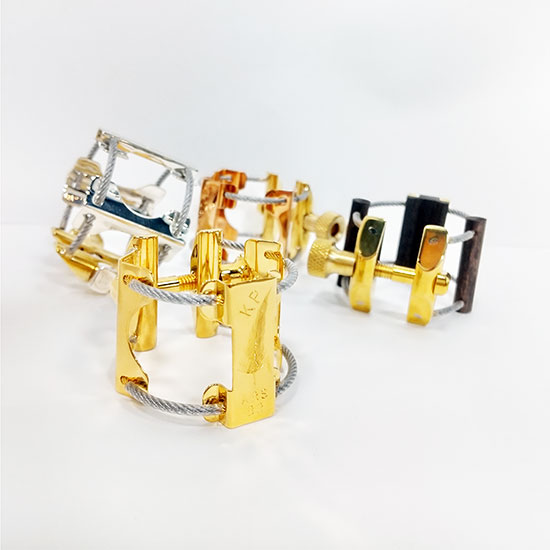 K plume リガチャー テナーサックスラバー用 スターリングシルバー