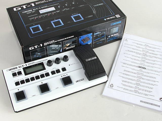 GT-1-WH 限定生産モデル ホワイトカラー【展示品特価】: エフェクター