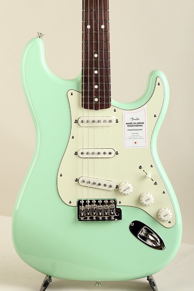 Made in Japan Traditional 60s Stratocaster RW Surf Green: エレキ