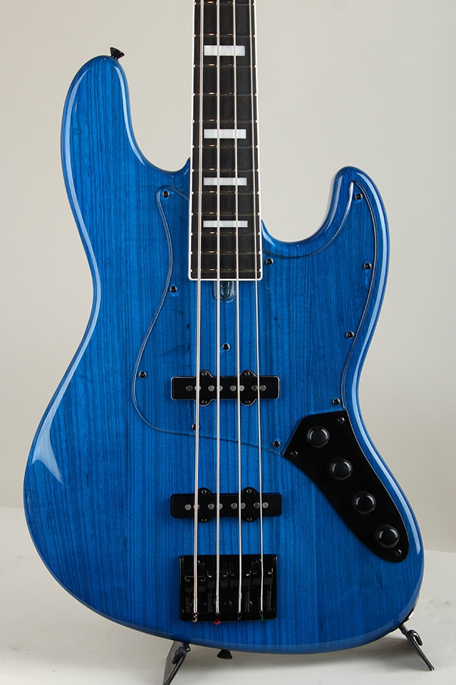 JB-4A Transparent Blue / Black Hardware: ベース｜三木楽器公式通販