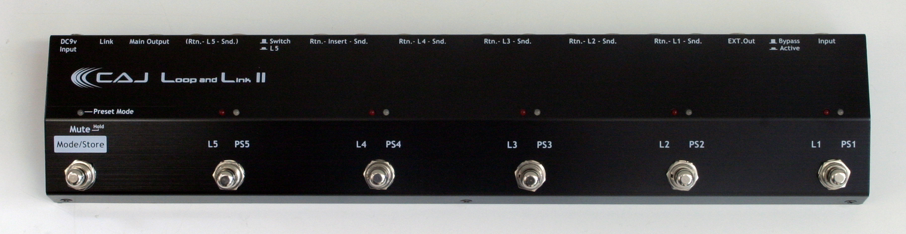 Custom Audio Japan (CAJ) プログマラブルフットスイッチLOOP AND LINK