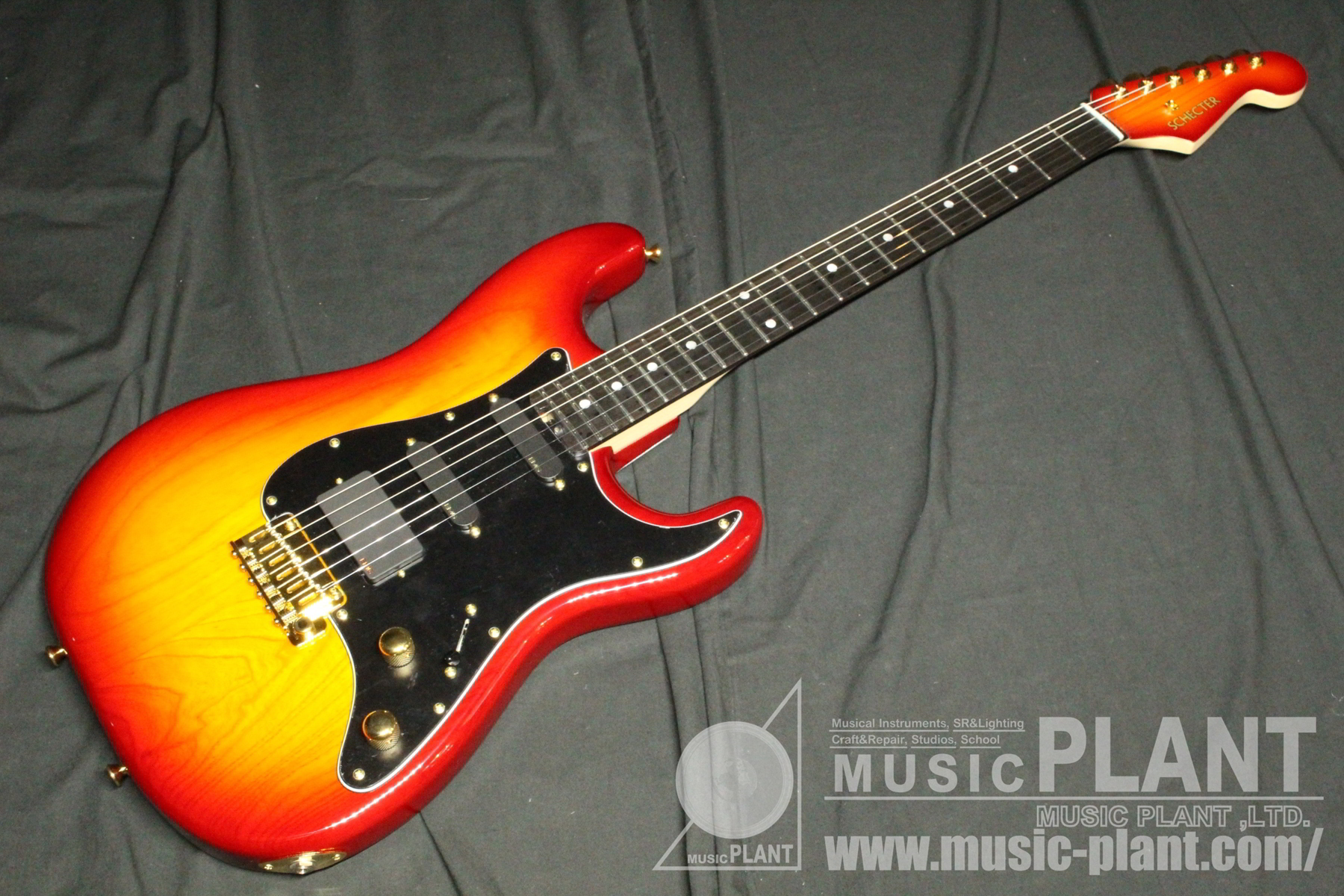 SCHECTER Proguageシリーズ エレキギターPS-ST-4-EMG/CHS/E新品()売却