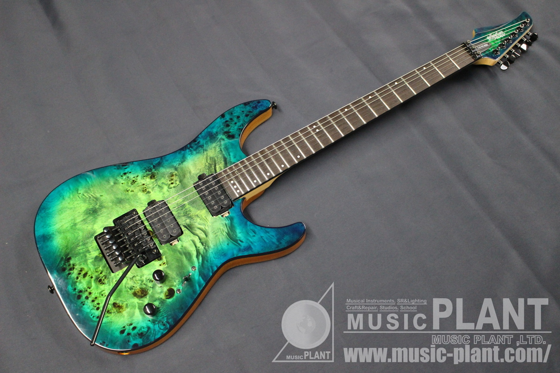 SCHECTER Diamonシリーズ エレキギターAD-C-6-FR-PRO AQB中古()売却