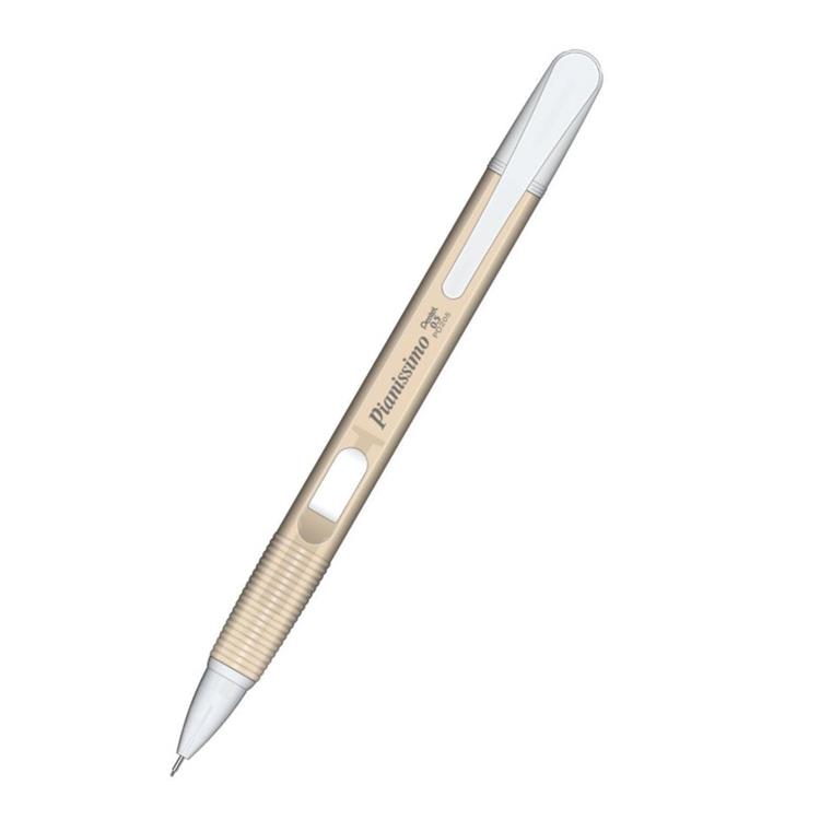 ピアニッシモ シャープペン 0.5mm カラリテ ミルクティー【ロフト限定