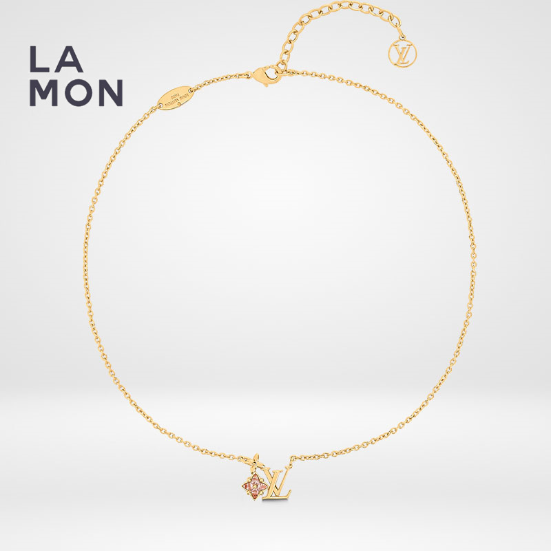 ルイ ヴィトン ネックレス LOUIS VUITTON M00783 Loulougram Necklace