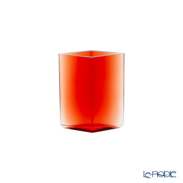 イッタラ（iittala） ルーツ ベース（花瓶） クランベリー 115×140mm