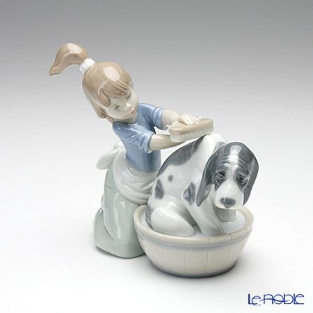 リヤドロ きれいにしましょうね 5455 | ブランド洋食器専門店ル