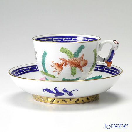 ヘレンド (HEREND) シノワズリ（中国趣味）ポワッソン 03364-0-21