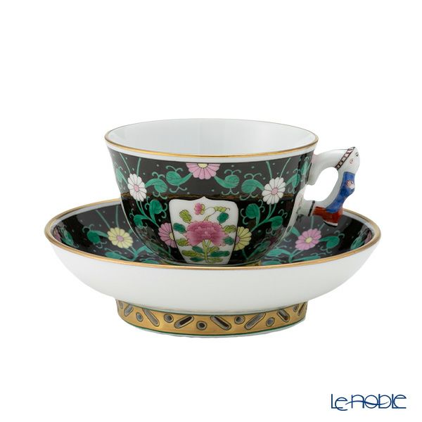 ヘレンド (HEREND) シノワズリ（中国趣味） 西安の黒 SN 03371-0-21