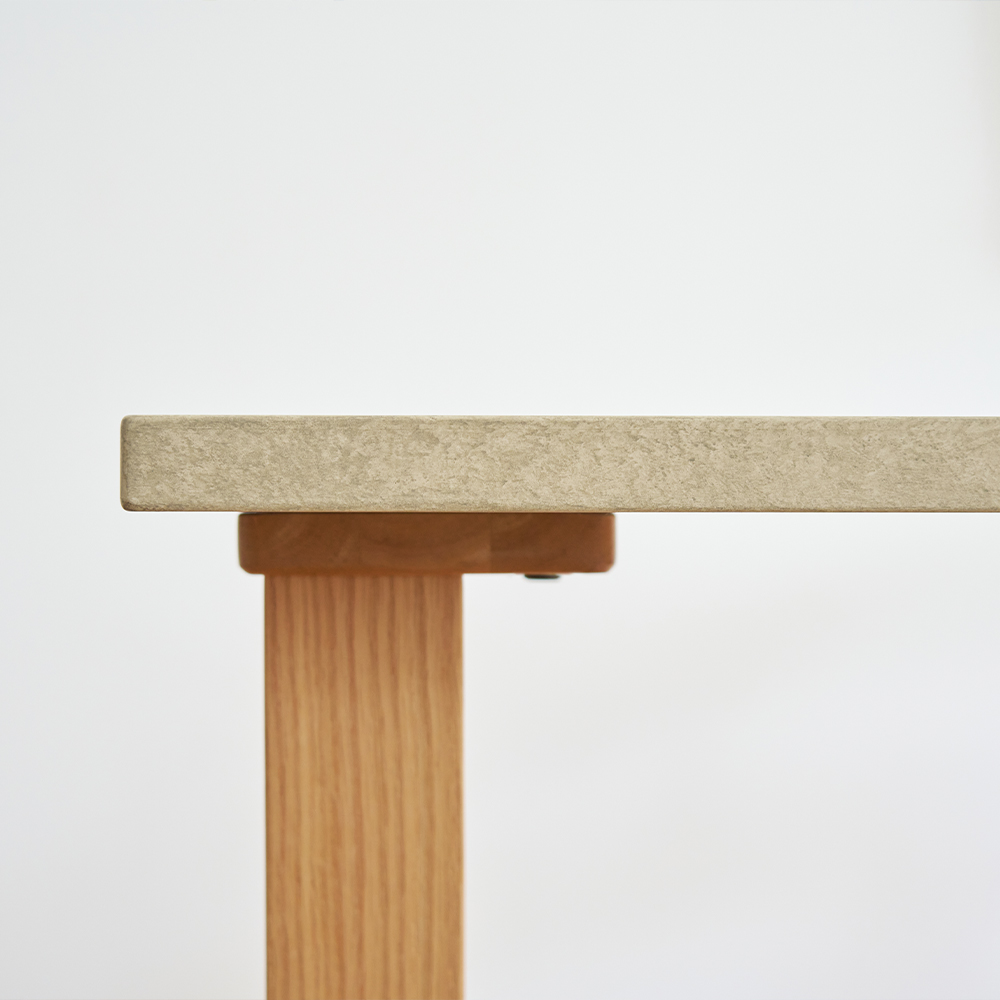 アクルテック ダイニングテーブル（横幅160 x 奥行85 cm