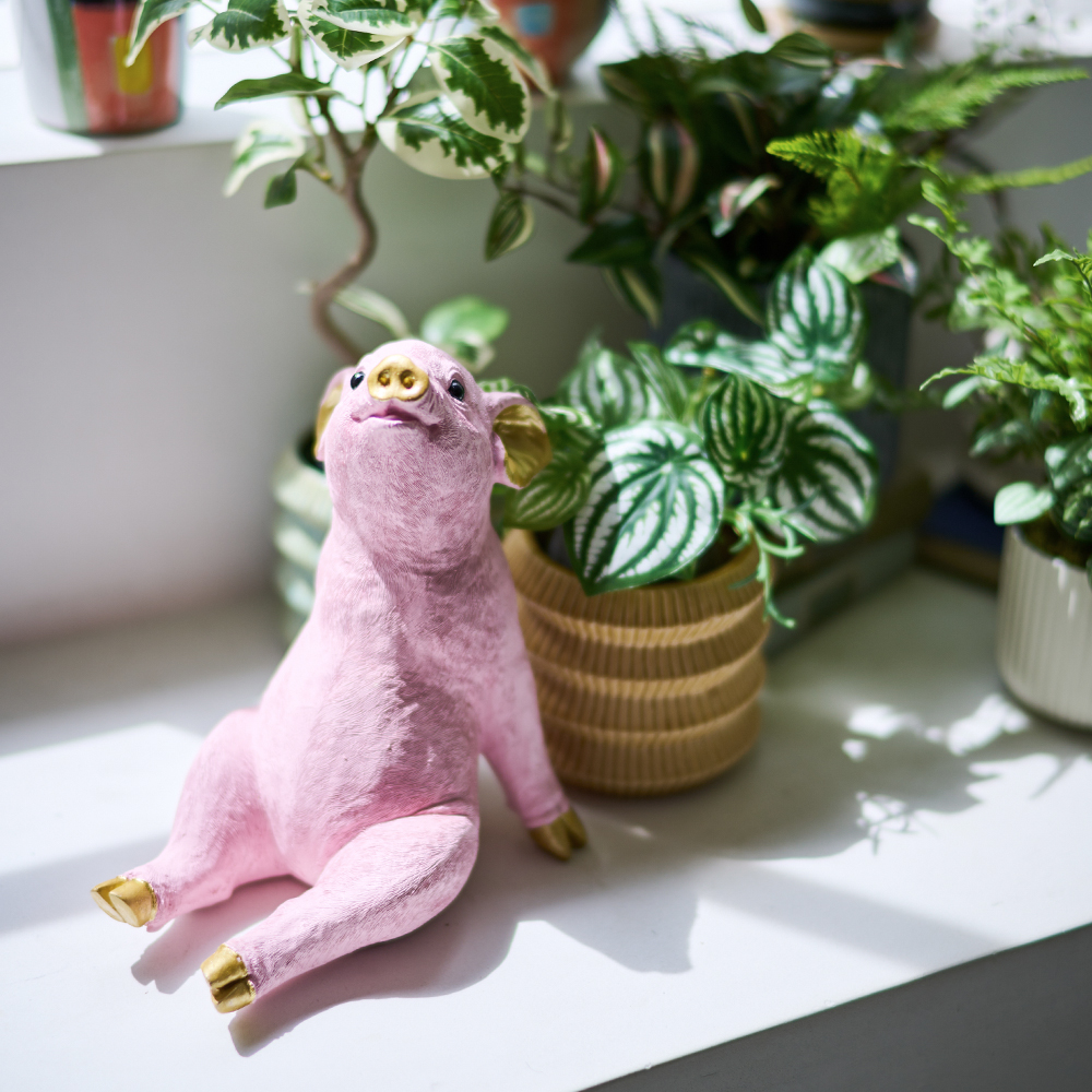 エレファントハグ デコフィギア - オブジェ・置物の通販 ｜リビング