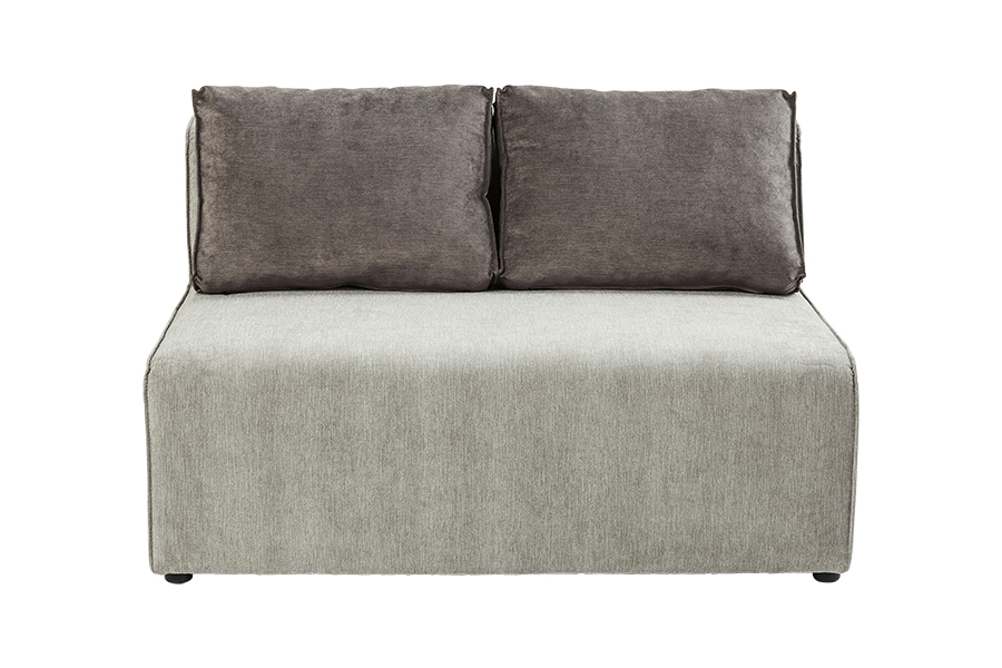 インフィニティ 2シーター 100 エレメンツ グレー ソファ - カウチ