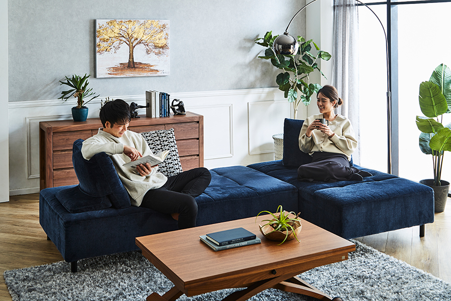 NESSO（ネッソ）ソファ TYPE J (ES01+ES02) - カウチソファ・コーナー