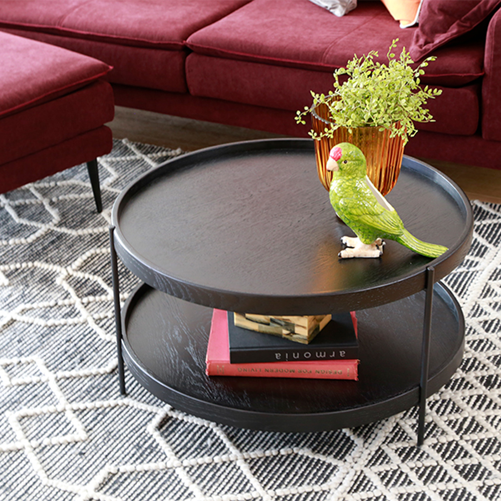 円形ローテーブル - ローテーブル・リビングテーブルの通販 ｜リビング