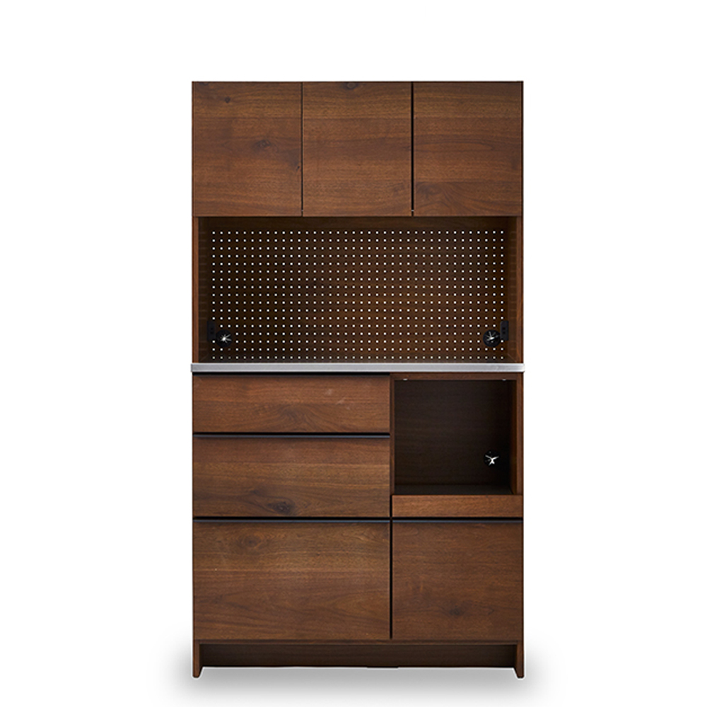 廃番】素材感を活かした本格派ダイニングボード - 食器棚・キッチン