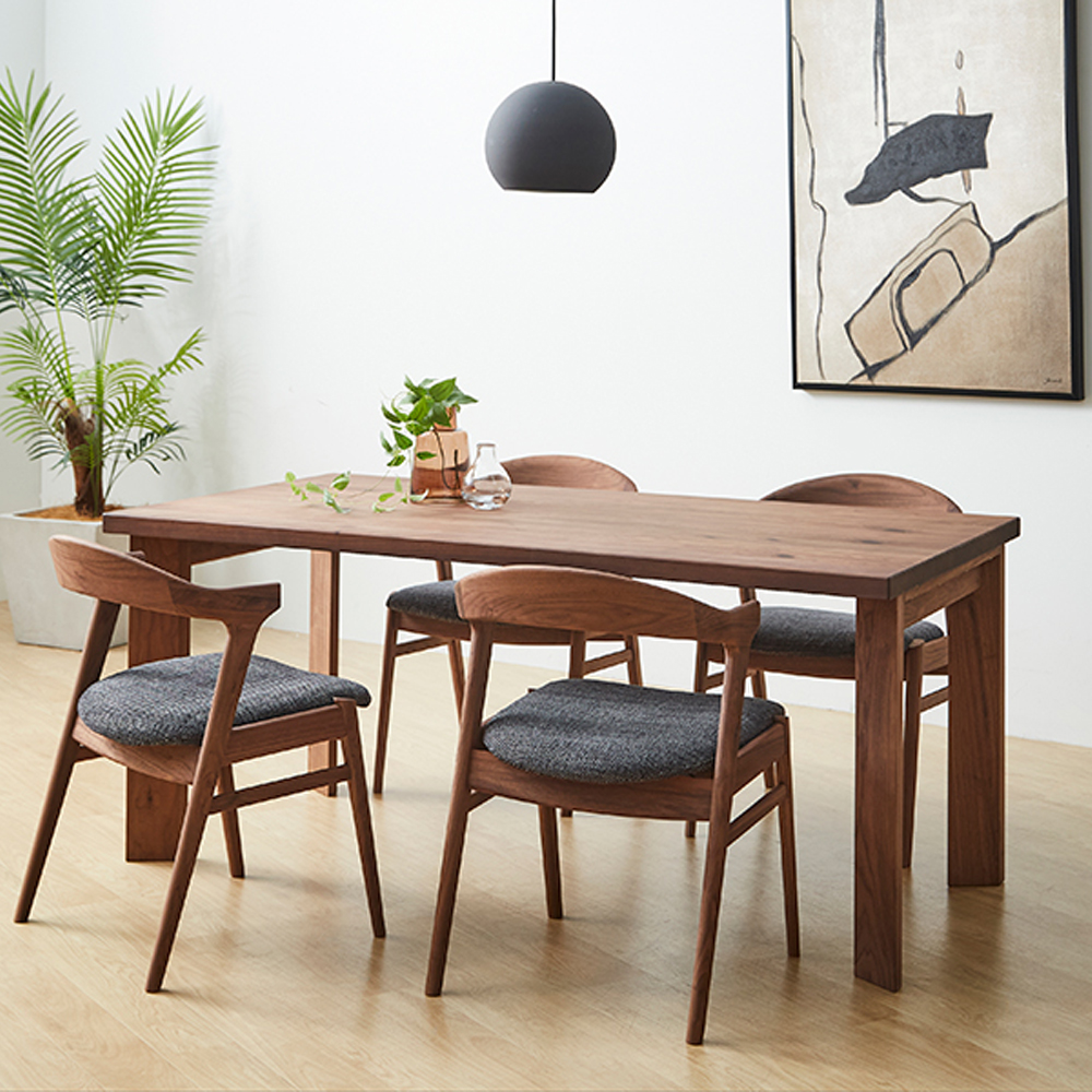 GAKU（ガク） ダイニングテーブル W1600（ウレタン塗装） - ダイニング