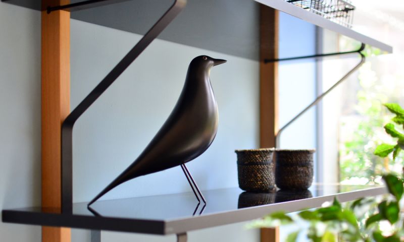 イームズ ハウス バード Eames house bird / ブラック - オブジェ