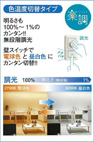 DAIKO 大光電機 色温度切替間接照明用器具 DSY-4946FWG | 商品紹介