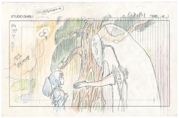 スタジオジブリ・レイアウト展 - 出品作品