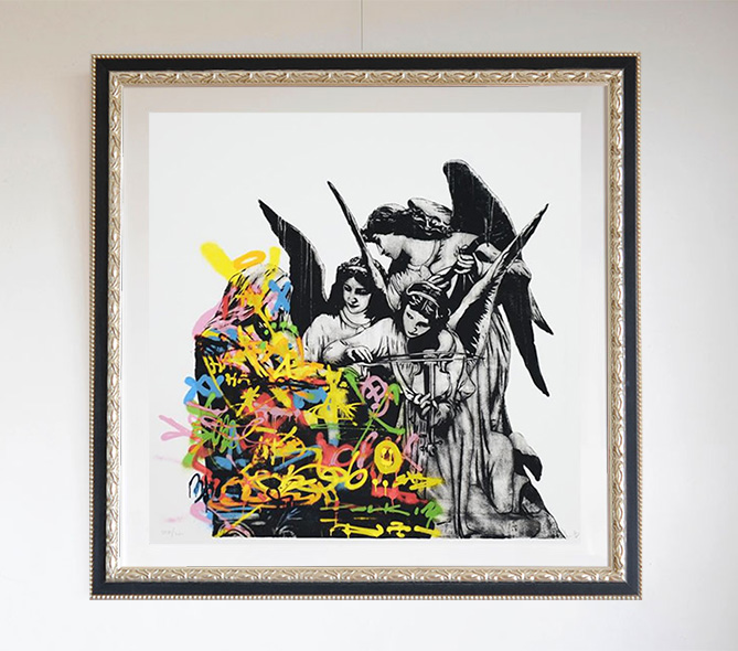 DOLK ポスター「ANGELS」｜グラフィティアート/アートポスター ー