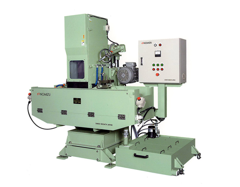 コンベアー型研磨機FD型 | 自動研磨機 | 刃物研削機 | 集塵機 | 株式