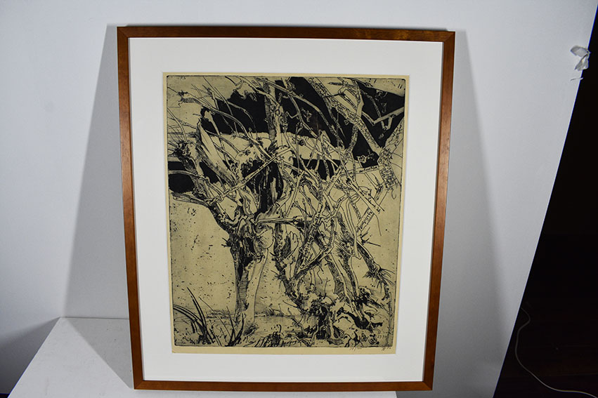 ホルスト・ヤンセン版画額「Laokoon」5 | Natsume Books