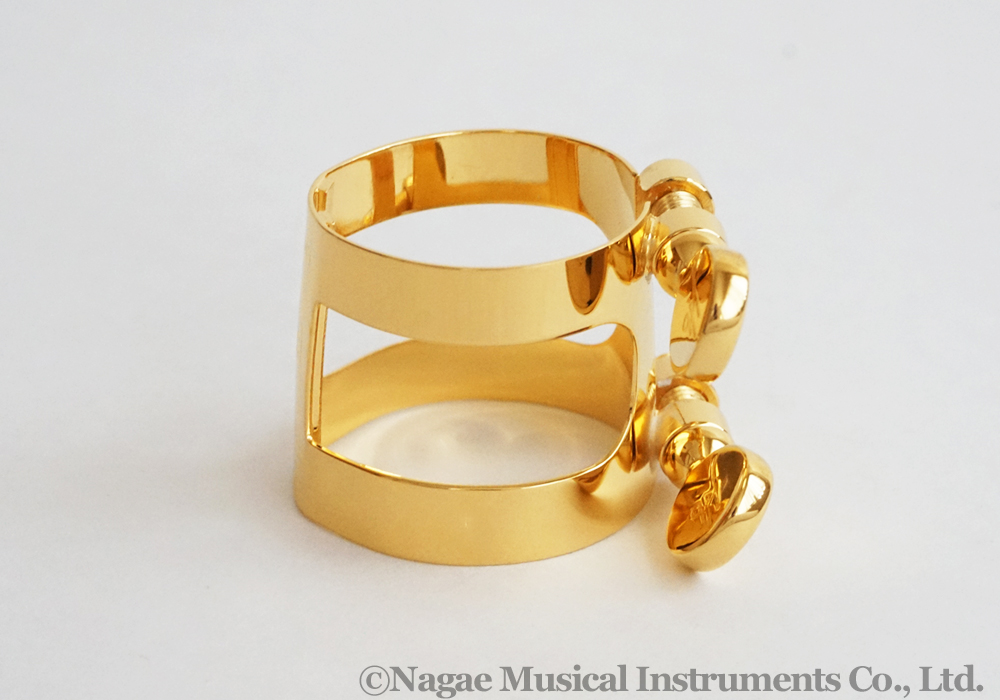 BUZZ E♭クラリネットリガチャー ゴールド GP｜ 管楽器専門店 永江楽器