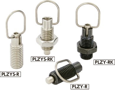 PLZY_インデックスプランジャ - ロック機構つき - リングタイプ|NBK