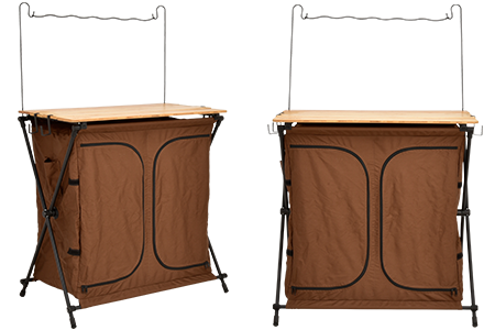 バンブーキッチンカウンターブラウン - NEUTRAL OUTDOOR