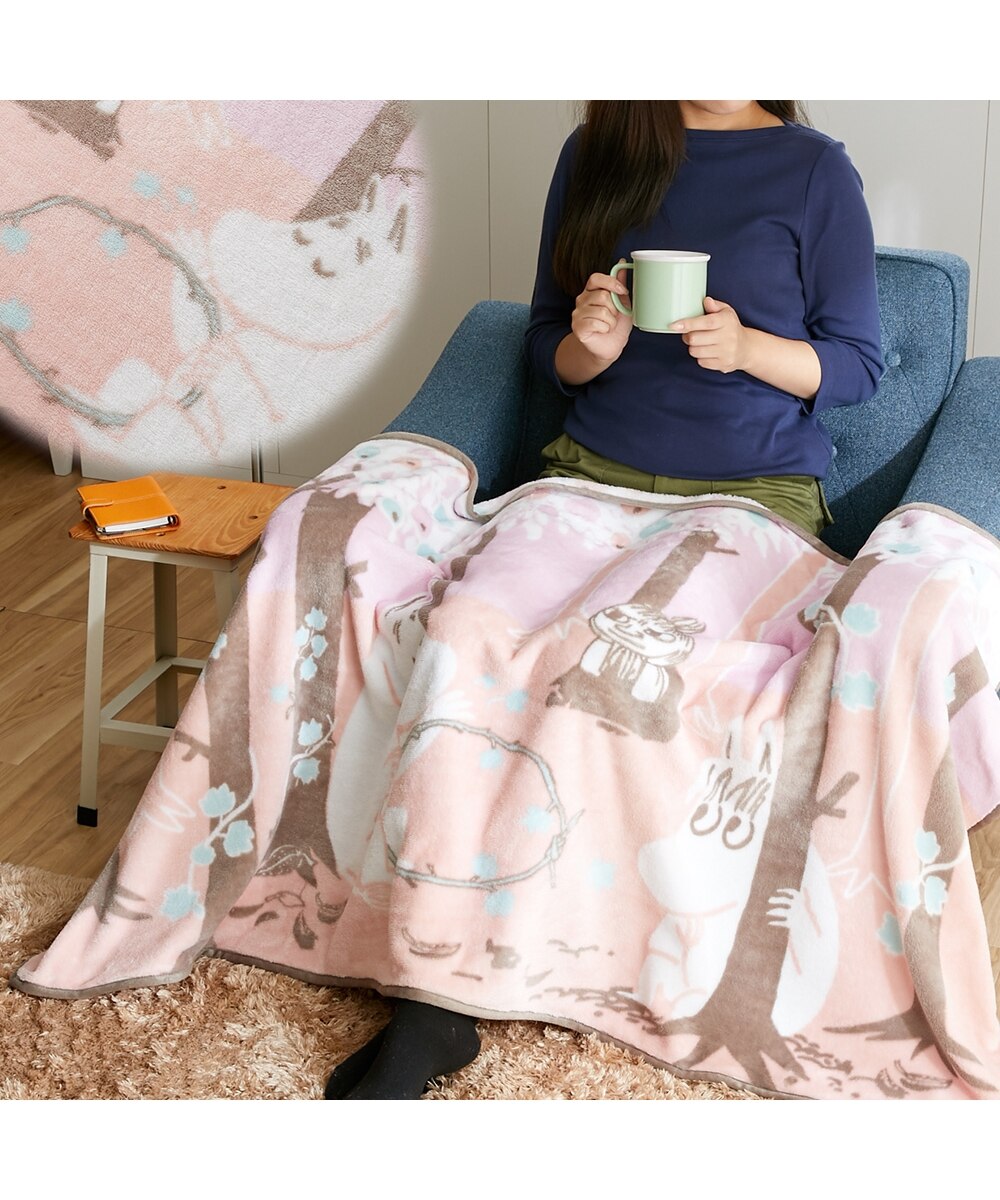 ムーミンあたたかロングブランケット 通販【ニッセン】