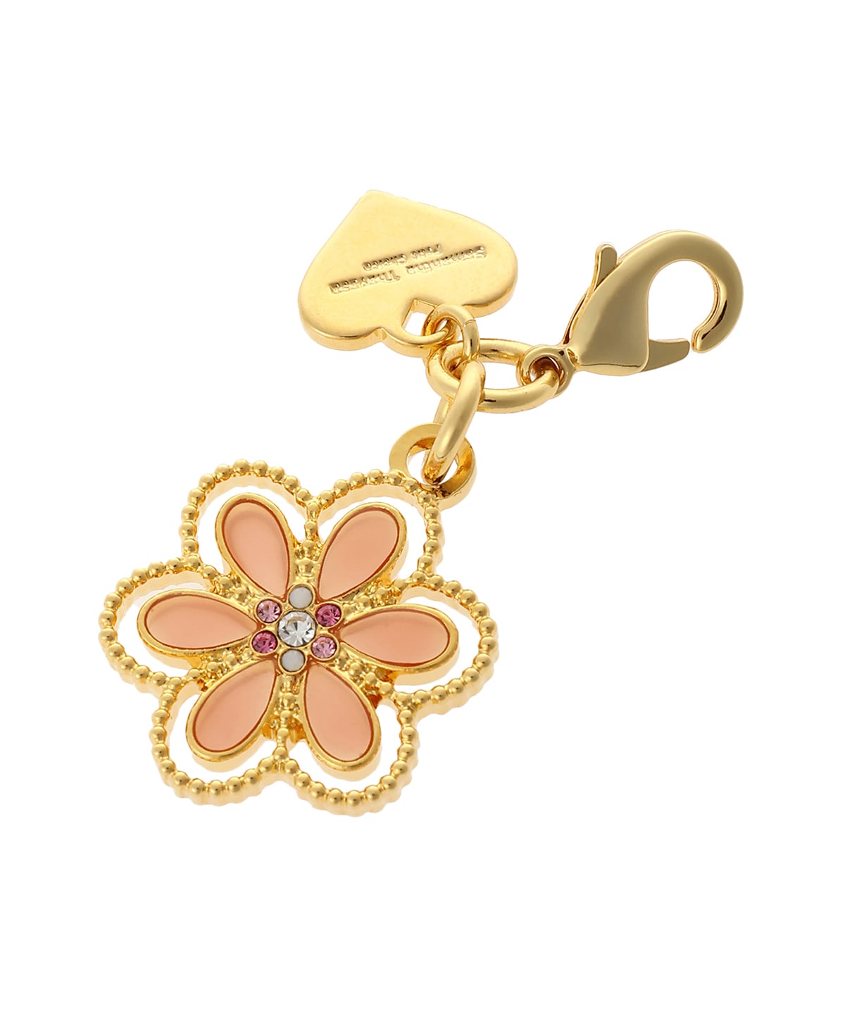 ドットフラワー ファスナーチャーム(FREE ピンク): Samantha Thavasa