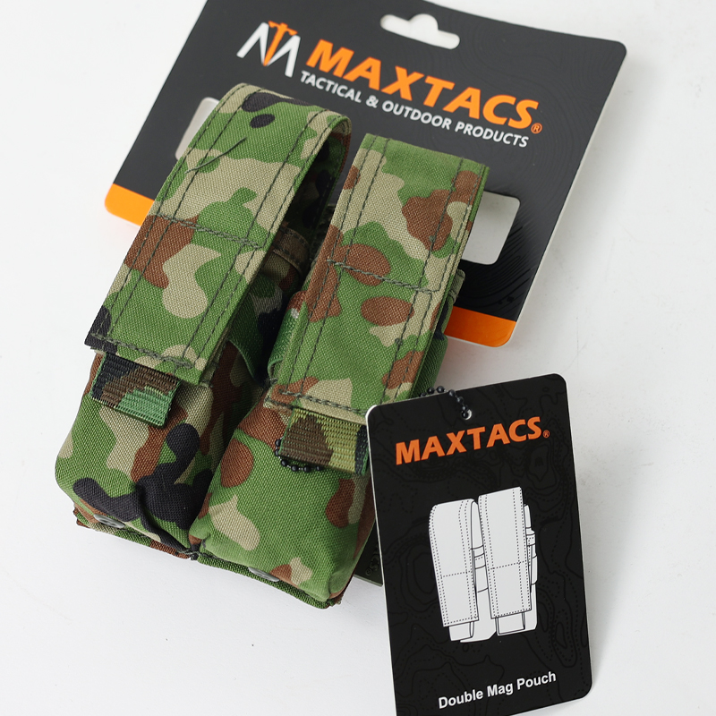 S＆Graf / 【3965】MAXTACS JF. ピストル用ダブルマガジンポーチ [陸自