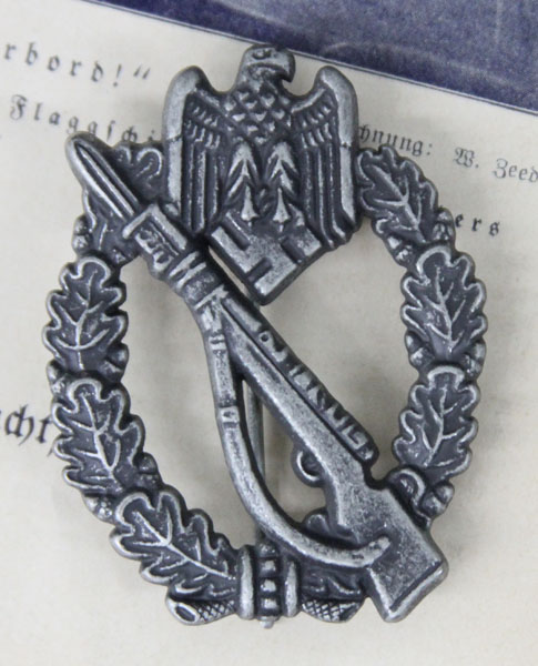 S＆Graf / 【3211】NS. 歩兵突撃章[いぶし銀]